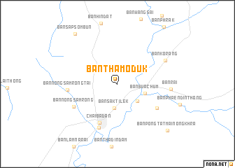 map of Ban Tha Moduk