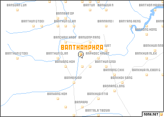 map of Ban Tham Phra