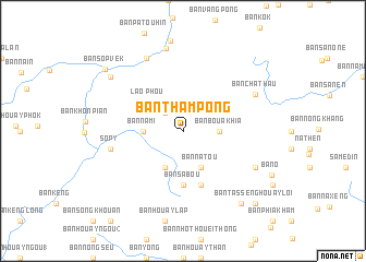 map of Ban Tham Pong
