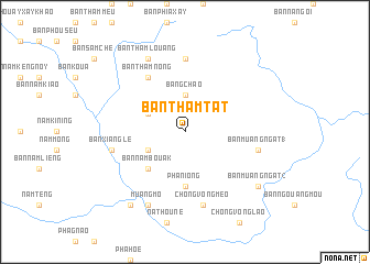 map of Ban Thamtat