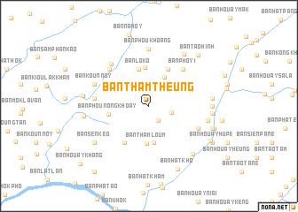 map of Ban Thamtheung