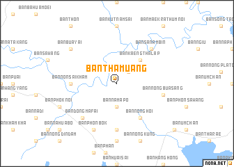 map of Ban Tha Muang