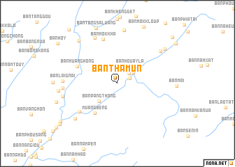 map of Ban Thamun