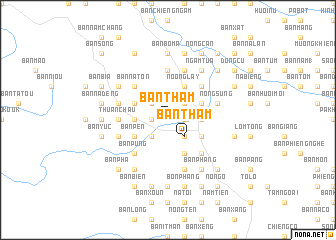 map of Bản Thẩm