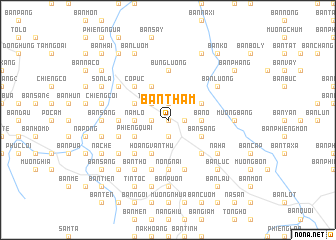 map of Bản Thăm