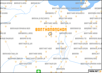 map of Ban Tha Nang Hom