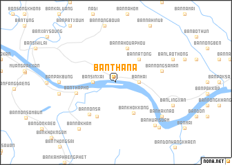 map of Ban Thana