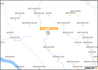 map of Ban Thana