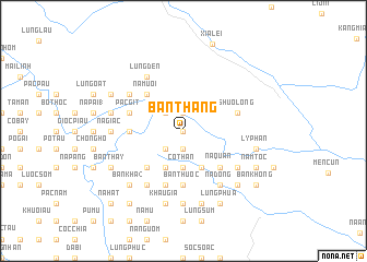 map of Bản Thang