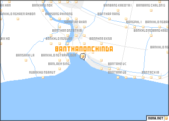 map of Ban Thanon Chinda