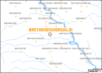 map of Ban Thanon Khong Wilai