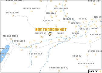 map of Ban Thanon Khot