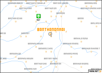 map of Ban Thanon Mai