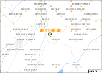 map of Ban Thanon