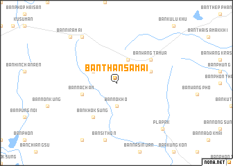 map of Ban Than Samai