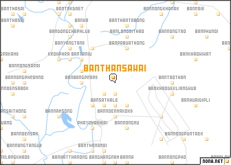 map of Ban Than Sawai