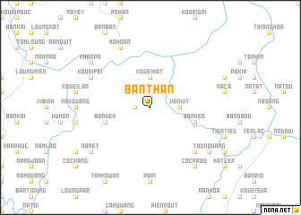 map of Bản Than