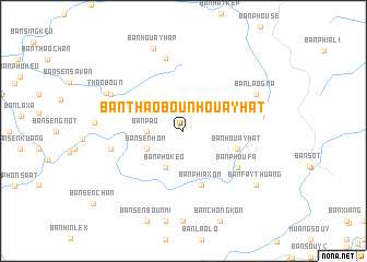 map of Ban Thaoboun-Houayhat