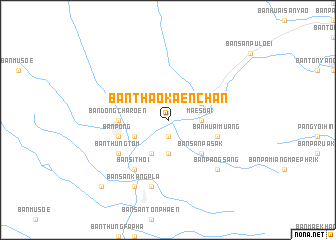 map of Ban Thao Kaen Chan