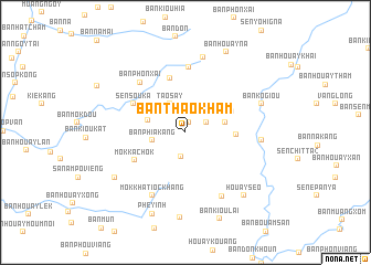 map of Ban Thaokham