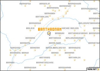 map of Ban Thaonam