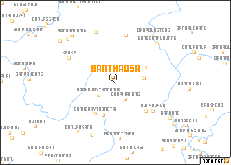 map of Ban Thaosa