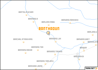 map of Ban Thao Un