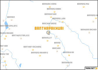 map of Ban Tha Pak Huai