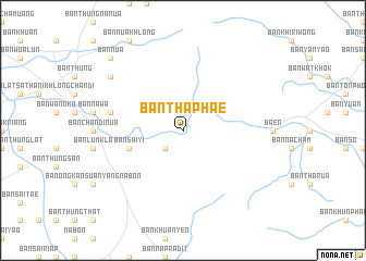 map of Ban Tha Phae