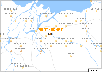 map of Ban Tha Phet