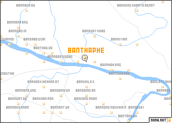 map of Ban Thaphè