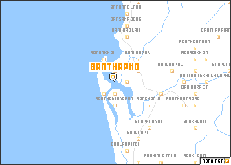 map of Ban Thap Mo