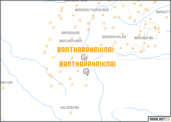 map of Ban Thap Phrik Nai