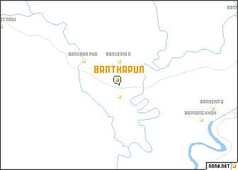 map of Ban Thapun