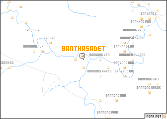 map of Ban Tha Sadet