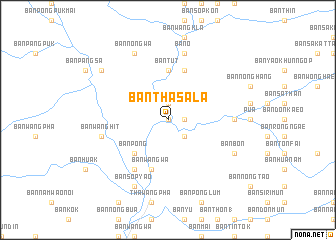 map of Ban Tha Sala