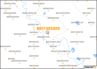 map of Ban Tha Samo