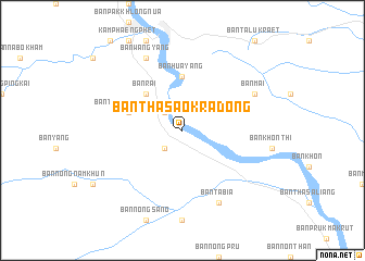 map of Ban Tha Sao Kradong
