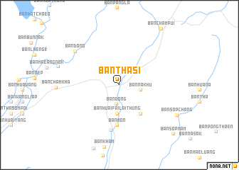 map of Ban Tha Si