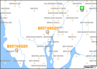 map of Ban Tha Som