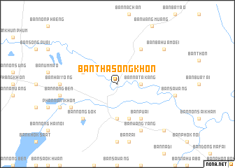 map of Ban Tha Song Khon