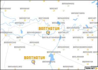 map of Ban Tha Tum