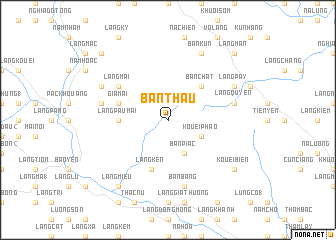 map of Bản Thau