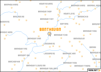 map of Ban Thavan