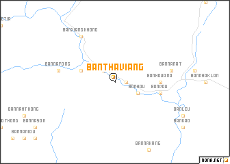 map of Ban Thaviang