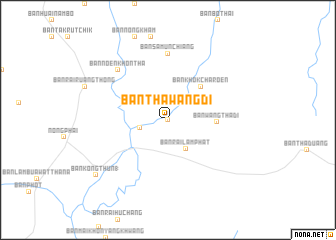 map of Ban Tha Wang Di