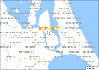 map of Ban Tha Wat