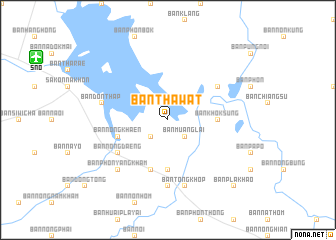 map of Ban Tha Wat
