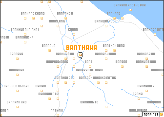 map of Ban Tha Wa