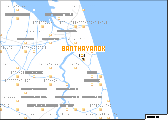 map of Ban Tha Ya Nok